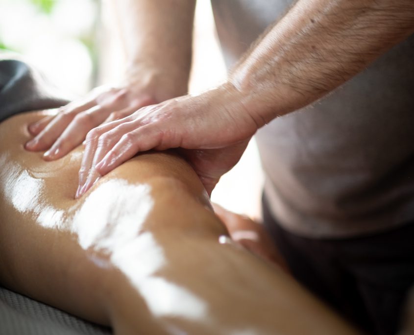 Massage been en spierpijn na massage